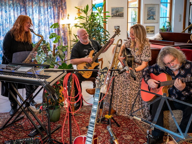 Die Band komplett